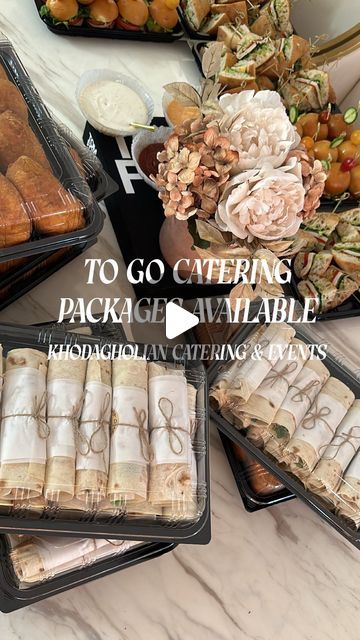 Mineh Khodagholian Catering Group on Instagram: "Introducing our To Go Catering Packages! Perfect for those moments when you crave delicious food without the full-service experience. Whether it’s a family gathering, a picnic, or a cozy night in, we’ve got you covered! 

Choose from a variety of mouthwatering options that are ready to enjoy. Elevate your next event with ease and flavor! @minehkhodagholian Catering & Events🤍" Catering Options, Catering Events, Cozy Night, A Picnic, Event Catering, Family Gathering, Delicious Food, Night In, A Family