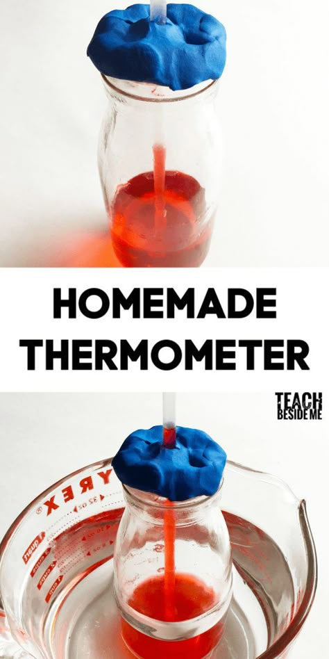 Make a Thermometer at Home Oreo Science Experiment, Thermometer Craft Preschool, Temperature Activities For Preschool, Heating And Cooling Experiments For Kids, Temperature Activities For Kids, Stem Weather Activities For Kids, Weather Experiments Elementary, Heat Energy Experiments For Kids, Weather Stem Activities