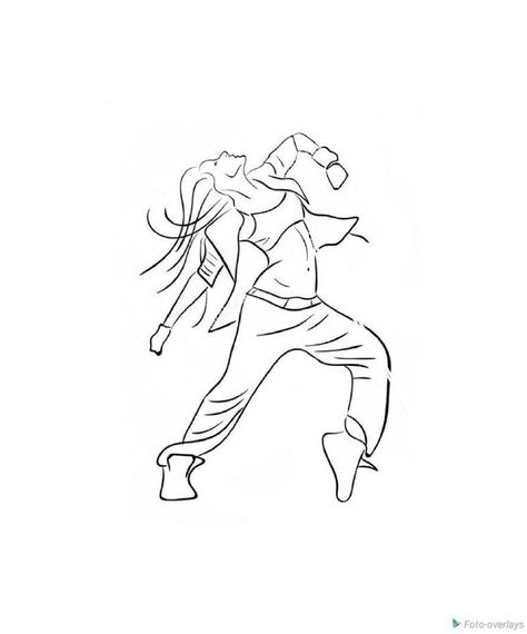 Logo Design Dance, Dancer Tattoo, Dance Coloring Pages, Dance Studio Design, Dancing Drawing, Dance Tattoo, Business Ideas For Women, Dance Logo, Hip Hop Dancer