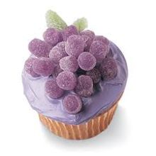 Grape Kool Aid, Pour Cake, Cupcake Queen, Cupcake Pictures, Cupcake Pan, Red Food Coloring, White Cake Mixes, Grape Bunch, Cute Cupcakes