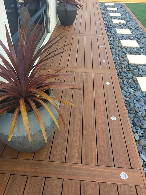 Hardscape Materials, Deck Walkway, Wooden Deck, Patio Deck Designs, Deck Construction, Deck Designs Backyard, Timber Deck, Decks Backyard, Diy Deck