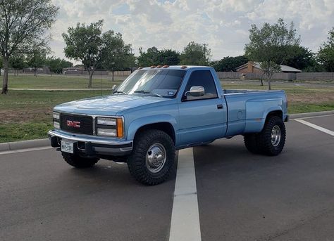 Obs Chevy Dually, Obs Chevy Lifted, Chevy Obs, Lifted Silverado, Obs Chevy, Welding Rig, Obs Truck, Customised Trucks, Truck Flatbeds