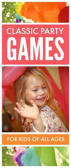 Classic children's party games #familygames #games #birthdayparties Classic Birthday Party Games, Classic Party Games, Old Fashioned Birthday Party, Birthday Party Games For Toddlers, Kids Birthday Games, Party Games Indoor, Kids Party Games Indoor, Kid Games Indoor, Backyard Games Kids