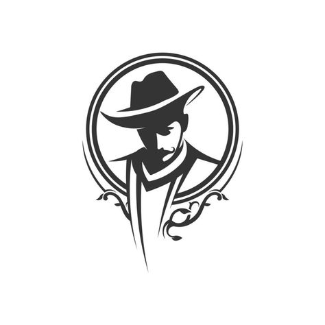 cowboy hat logo icon vector design template Cowboy Logo, The Cowboy, Logo Icon, Cafe Shop, Cool Hats, Cowboy Hat, Logo Icons, Vector Logo, Vector Design