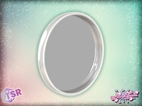 Sims 4 Big Mirror, Sims 4 Cc Mirror Maxis Match, Sims 4 Beds, Cc Furniture, Smart Mirror, Big Mirror, Chrome Mirror, Circular Mirror, Sims4 Cc