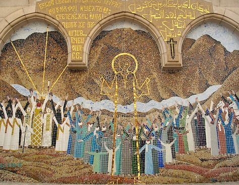 Hanging Church, Coptic Cairo, Egypt Egypt Places, Old Cairo, Central Park Manhattan, Honeymoon Places, Archaeology News, Mosaic Murals, Archaeological Discoveries, Ancient Origins, Egyptian History