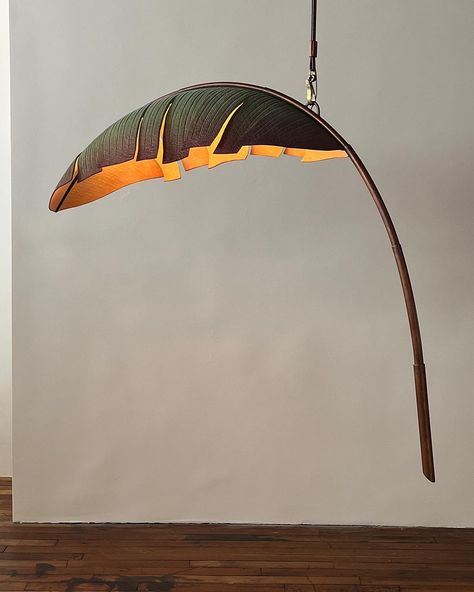 PELLE | SPLIT LEAF NANA LURE LAMP This is quite a special piece that we are sending out to Australia - not only is it our very last Split Leaf… | Instagram Ceiling Lamp, Split, Ceiling, Australia, Lighting, Instagram