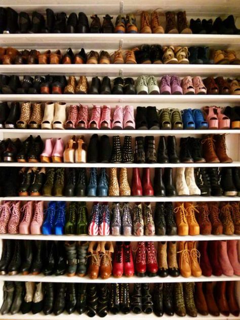 Shoe Closet, Spice Girls, Crazy Shoes, Shoe Obsession, Dream Shoes, Jeffrey Campbell, Girls Best Friend, Shoe Collection, Shoe Rack