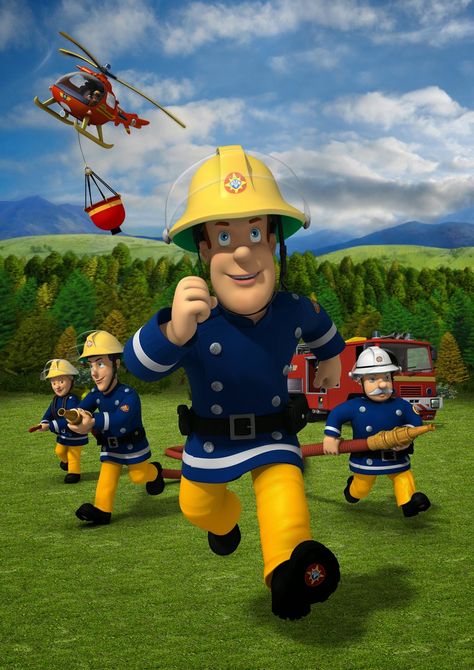 New Age Mama: Amazon & HIT Entertainment Enter Exclusive Partnership for Fireman Sam - #Giveaway Fireman Sam Cake Topper, Firemen Pictures, Fireman Sam Birthday Party, Fireman Sam Cake, Fireman Cake, Diwali Decorations At Home, Fireman Sam, Barbie Cartoon, Childhood Tv Shows