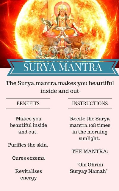 SURYA MANTRA Surya Mantra, Hindu Vedas, Jyotish Astrology, Om Mantra, Sanskrit Mantra, Hindu Rituals, Surya Namaskar, Healing Mantras, Mantra Quotes