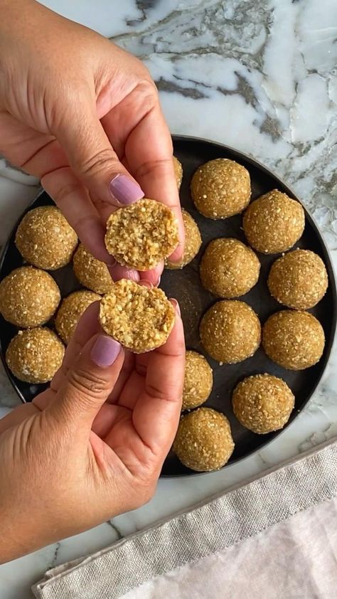 Easy Til Laddu in 2022 | Indian snack recipes, Indian dessert recipes, Sweet snacks Peanut Ladoo Recipe, Till Laddu Recipe, Dry Coconut Recipes, Healthy Laddoo Recipe, Sweet Potato Recipes Indian, Til Laddu, Tastemade Recipes, Indian Cooking Recipes, Sweet Dishes Recipes