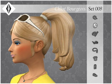 Sims 4 Miraculous Cc, Sims 4 Cc Miraculous Ladybug, Sims 4 Ladybug, Ts4mm Cc, Marigold Sims 4, Hair Ts4, Uraraka Cosplay, Cas Background, Chloe Miraculous