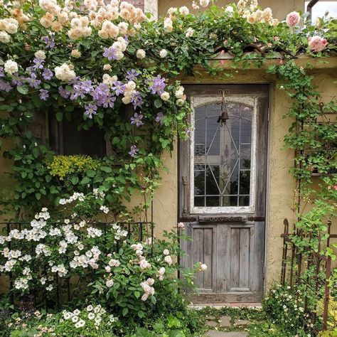 Persephone Spring, Cottage Aesthetic, Dream Cottage, Pretty House, Cottage Homes, Green Aesthetic, Dream Garden, House Inspo, Dream Home Design