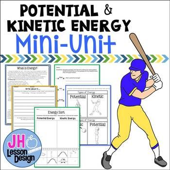 Kinetic Energy Activities, Potential And Kinetic Energy, Kinetic And Potential Energy, Types Of Energy, What Is Energy, Text Dependent Questions, Energy Transformations, Interactive Notebook Activities, Energy Activities