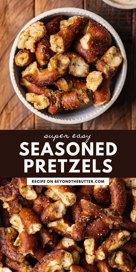 Seasoned Pretzels Pretzel Seasoning Recipes Ranch, Ranch Dill Pretzel Recipes, Garlic Dill Pretzels, Seasoned Pretzels Ranch Dill, Pretzel Ranch Mix Recipe, Ranch Dressing Pretzels Recipe, Ranch Seasoning Pretzels, Homemade Seasoned Pretzels, Savory Pretzel Recipe