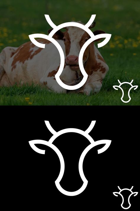 cow modern minimal monogram logo design inspiration |Mas_arts Industrial Logo Design Inspiration, Simple Logo Design Minimalism, Cow Logo Design, Cow Logo, Inspiration Logo Design, Industry Logo, Simple Logo Design, Monogram Logo Design, Logo Design Typography