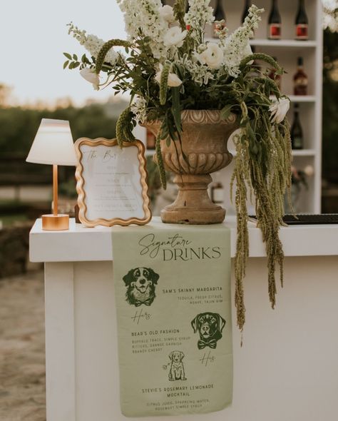 Bar signages we are obsessing over 🍸// save for some #bridalinspo . . . . #weddingsigns #weddingsignage #weddingbar #barsign #weddingday #weddingdetails #weddinginspo #weddingplanning #engaged💍 #bridetobe #bridebook #bridesofinstagram #modernbride Rosemary Lemonade, Bar Sign Wedding, Rosemary Simple Syrup, Signs Wedding, Citrus Juice, Bride Book, Bridal Inspo, Signature Drinks, Bar Sign