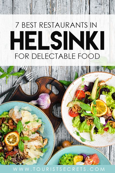 Are you in Helsinki and looking for the best restaurant to eat for dinner? There are several best restaurants in Helsinki to keep your hungry bellies satiated. Today, we will go through the best restaurants in Helsinki to visit during your holiday. But first, let’s brush up on the basics of Finland.   #Finland #Foodie #FoodTrip #Helsinki #Restaurant #Travel #Traveller Helsinki Restaurant, Visit Helsinki, Food Ads, Vegan Restaurants, Cheap Eats, Food Travel, Restaurant Recipes, But First, Best Restaurants