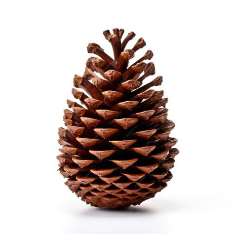 Premium Photo | Pinecone Decor isolated on white background Pinecone Photo, Pinecone Decor, Fall Series, Fallen Series, Pine Cone Decorations, Scientific Illustration, Design Week, Pine Cone, Photo Reference