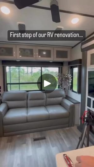 2.5K views · 18 reactions | First step of our RV renovation is removing the valances to bring in some more light and a less cluttered look on the walls. #rv #camper #rvreno #rvrenovation #fulltimervers #rvliving #rvlife #rvlifestyle #camperlife #camperrenovation | Whatrvdoing | Company Money · Drift Skunk Rv Renovation, Luxury Rv, Rv Renovations, Camper Renovation, Rv Hacks, Rv Lifestyle, Rv Remodel, Camper Ideas, Camper Life