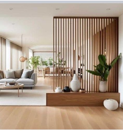 Living Room Divider, Home Hall Design, Living Room Partition, Living Room Partition Design, Room Partition Designs, Open Space Living, Partition Design, 아파트 인테리어, Room Partition