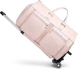 Rolling Garment Bags for Travel,Convertible Duffle Garment Bag Roller Bags for Travel Carry on Garment Bag with Wheels Luggage Rolling Weekender Roller Duffle Bags for Travel-Pink Roller Duffle Bag Travel, Best Carry On Bag, Duffle Bag Travel, Duffle Bags, Garment Bag, Garment Bags, Carry On Bag, Travel Gear, Egift Card