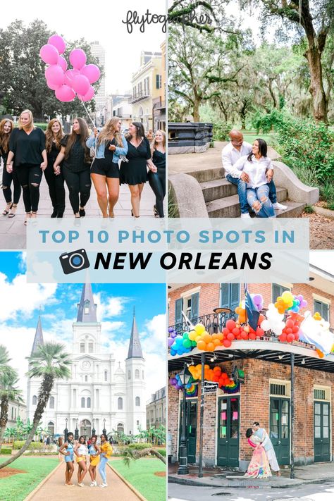 Easily one of the most recognizable cities in the United States, New Orleans absolutely lives up to the hype when it comes to being a unique, energetic, memorable US destination. 💕 In addition, New Orleans is one of the most beautiful places to take photos! Whether you’re coming for the beignets, bayou, or Mardi Gras, there are so many things to do, and so many photos to take! Read on to learn more about some of our favourite photo ops in NOLA. 😍