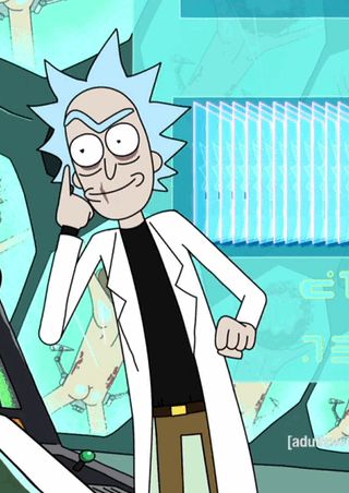 Evil Rick, Rick I Morty, Rick And Morty Poster, Justin Roiland, Wubba Lubba Dub Dub, Rick Sanchez, Rick Y Morty, Bad Wolf, Adult Swim