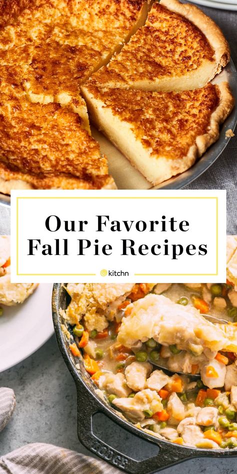 Pie Recipes Thanksgiving, Best Thanksgiving Pies, Fall Pie Recipes, Fall Pies Recipes, Maple Pumpkin Pie, Chess Pie Recipe, Easy Skillet Chicken, Savory Pies Recipes, Fall Pies