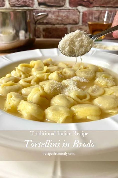 Old World Italian Recipes, Homemade Tortellini Recipes, Southern Italian Recipes Authentic, Northern Italian Recipes, Southern Italian Recipes, Italy Food Recipes, Real Italian Recipes, Authentic Italian Pasta Recipes, Best Italian Pasta Recipes