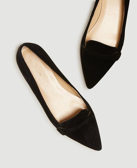 Suede Flats, On Shoes, Effortless Style, Ann Taylor, Loafers, Take That, Heels, Closet