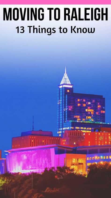 Thinking about making Raleigh, NC your new home? Before you pack those bags, check out these 13 things you should know. From the job market to the local culture, get the inside scoop on life in Raleigh. #MovingToRaleigh #ThingsToKnow Raleigh North Carolina Travel, What To Do In Raleigh Nc, North Carolina Raleigh, Moving To Raleigh Nc, Moving To North Carolina, Living In North Carolina, Raleigh Nc, Marketing Jobs, Affordable Housing