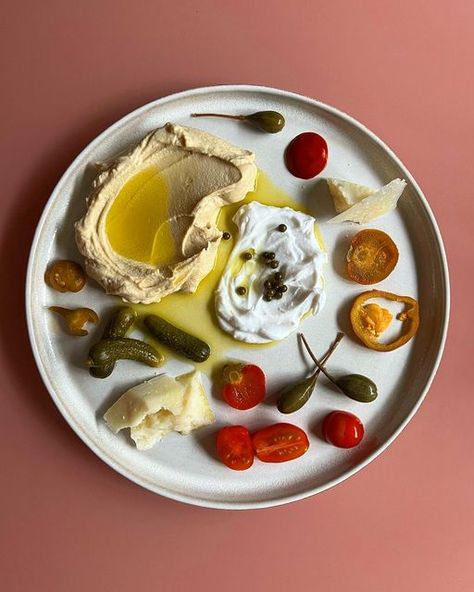 Vegan Caviar, Sourdough Baguette, Modern Food, Homemade Hummus, Snack Plate, Dinner Is Served, Wine And Dine, Food 52, Spicy Recipes