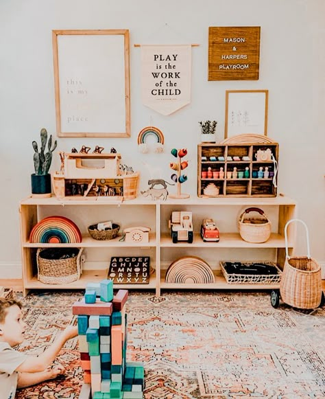 Daycare Spaces, Play Room Decor, Playroom Inspiration, Kids Rooms Inspo, Toddler Room Ideas, Montessori Playroom, Baby Playroom, Montessori Room, Kids Playroom Decor