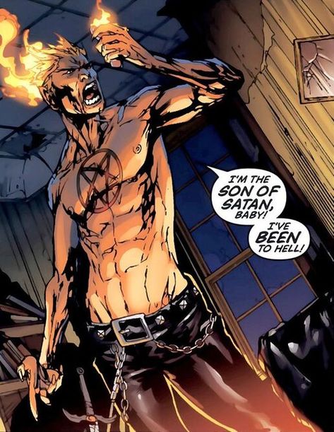 Daimon Hellstrom, Charlie The Unicorn, Demon Souls, Supernatural Power, Marvel Vs Dc, Dark Soul, Marvel Comic Character, Heaven And Hell, Marvel Vs