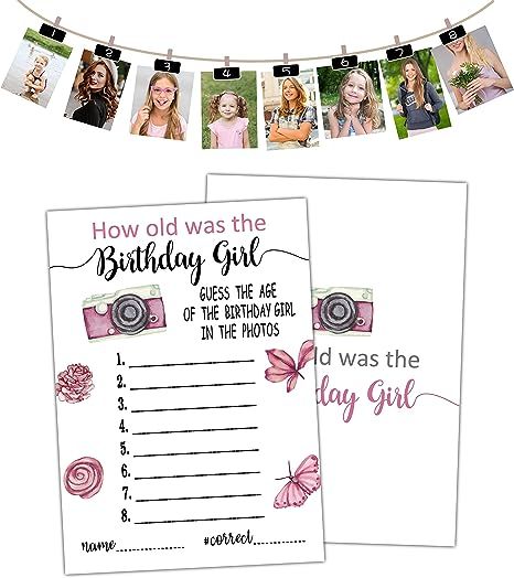 Girl birthday party favors