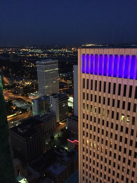 Downtown Tulsa from the top of the Mid-Continent Tower. Downtown Tulsa, Skyscraper, Multi Story Building, The Top, Tower, Chicago