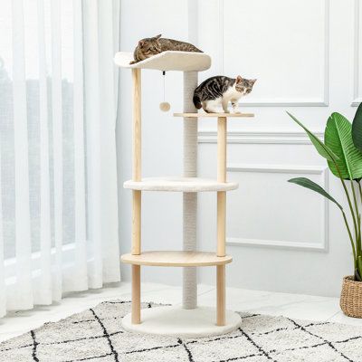 Modern Cat Tower, Luxury Cat Tree, Cat Playhouse, Wooden Cat Tree, Modern Cat Furniture, Modern Cat Tree, Tree Furniture, Cat Tree Condo, Luxury Cat