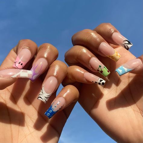 Match Nails, Nail Acrylic, Acrylic Nail Set, Tip Nails, Ballerina Nails, Beige Aesthetic, Nail Pro, Discord Server, French Tip Nails