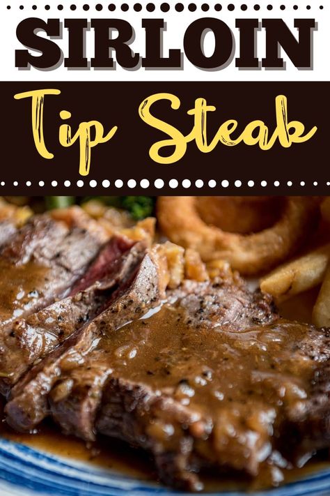 Treat yourself and the entire family to a drool-worthy sirloin tip steak dinner! With this incredible recipe, you can enjoy a fancy meal without burning a hole in your pocket. Sirloin Tip Steak, Sirloin Steak Recipes, Steak Dishes, Beef Steak Recipes, Casserole Easy, Sirloin Tips, Top Sirloin Steak, Tuna Casserole, Food Receipt