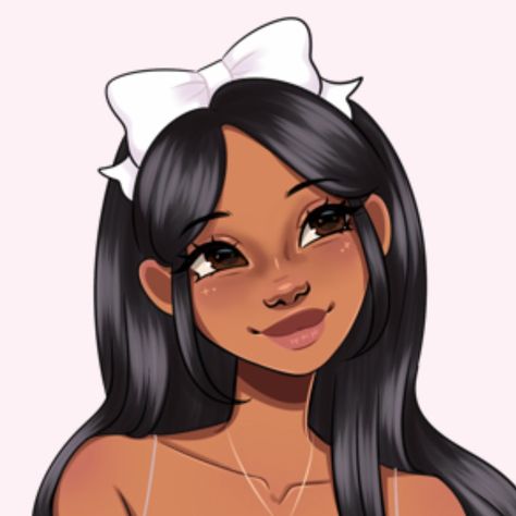 Cute Profile Pics For Tiktok, Profile Picture Black Woman, Pfp Black Girls Cartoon, Hydenne Pfp, Roblox Profile Pictures Aesthetic, Toca Pfp, Black Grills, Youtube Pfp, Cute Drawings Of People