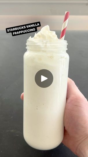 772K views · 1.1K shares | This Starbucks Vanilla Bean Frappuccino is way cheaper to make at home, and it’s just as delicious!! Here are the ingredients you need: -½ cup milk (regular or plant based milk) -3 scoops vanilla bean ice cream -1/4 tsp vanilla extract -4 ice cubes -Whipped cream . #vanillabeanfrappuccino #starbucksfrappuccino #vanillafrappuccino #frappuccino #icedfrappe #frappe #frappes #vanilla #drink #recipes #recipe #foodie #foodies #vanillabean | We’re Hungry | Jayme Stone · Come Summer Vanilla Bean Frappachino Recipe No Ice Cream, Vanilla Bean Cream Frappachino, How To Make A Vanilla Bean Frappuccino, Vanilla Drink Recipes, How To Make A Vanilla Bean Frappuccino Without Icecream, Homemade Starbucks Recipes, Vanilla Drink, Starbucks Vanilla Frappuccino, Starbucks Vanilla Bean