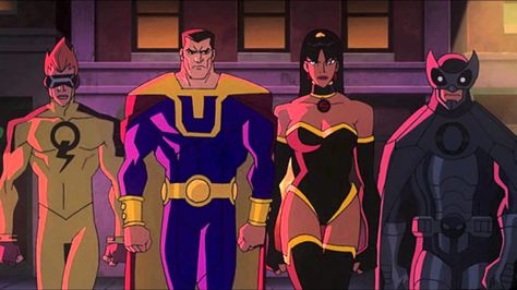 The Crime Syndicate in Crisis on Two Earths http://family-friendly-movies.com/superhero/justice-league-crisis-on-two-earths/ Crisis On Two Earths, Star Trek Episodes, Grant Morrison, Justice League Unlimited, Dungeons And Dragons Classes, Comic Villains, Lois Lane, Lex Luthor, Comics Story