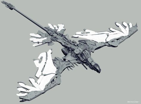 Hawk Design, Robot Design Sketch, Mechanical Animals, Robot Animal, Arte Robot, Spaceship Art, Horizon Zero Dawn, Spaceship Design, Concept Ships