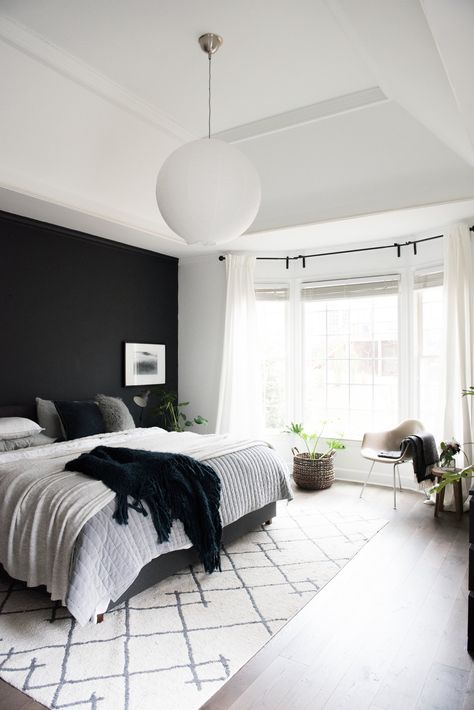 I WENT FOR IT! Dramatic Modern Cozy Master Bedroom Makeover! — House of Valentina House Of Valentina, Makeover House, Bedroom 2022, Bedrooms For Couples, Renovation House, Bedroom Tour, Bedroom Vibes, Bedroom Ideas For Couples Modern, Flower House