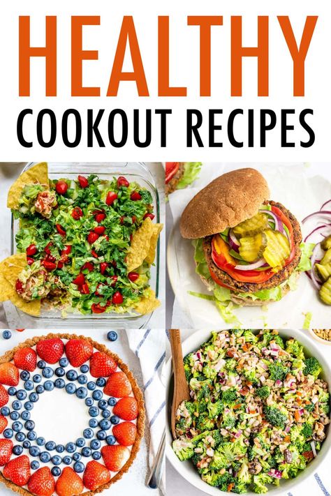 50 Healthy Cookout Recipes Healthy Cookout Recipes, Healthy Cookout Side Dishes, Healthy Cookout Food, Healthy Bbq Side Dishes, Healthy Cookout, Cookout Dishes, Cookout Menu, Healthy Bbq, Cookout Recipes