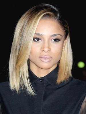 Sleek long bob with deep side part Ciara Hair, Long Bob With Bangs, Spring Haircuts, Straight Bob Hairstyles, Long Bobs, Spring Hairstyles, Hair Envy, Love Hair, Blonde Bob