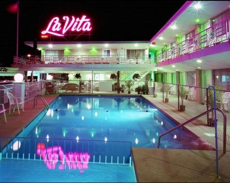 Lana Songs, Florida Kilos, Mermaid Motel, Retro Hotel, Wildwood Crest, Neon Background, Cave Hotel, Wildwood Nj, Coconut Dream