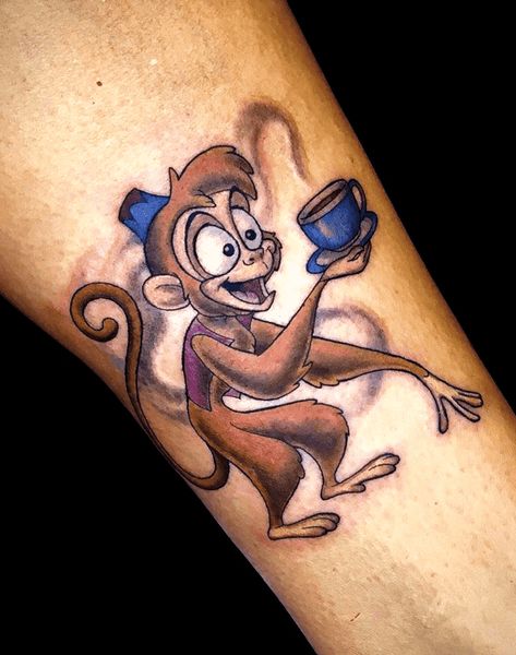 Spider Monkey Tattoo, Monkey Tattoo Ideas For Women, Monkey Tattoo Design, Monkey Tattoo Ideas, Monkey Tattoo, Monkey Tattoos, Cartoon Monkey, Spider Monkey, Arrow Tattoo