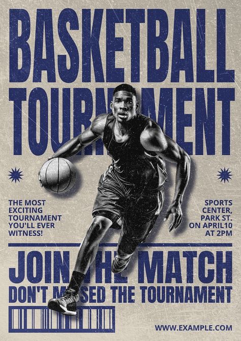 Basketball tournament poster template | premium image by rawpixel.com / Pitcha Benrohman Poster Design Basketball, Basketball Aesthetic Design, Basketball School Posters, Basketball Graphic Design Poster, Basketball Aesthetic Poster, Sports Tournament Poster, Sport Event Poster Design, Tryouts Poster, Graphic Design Basketball